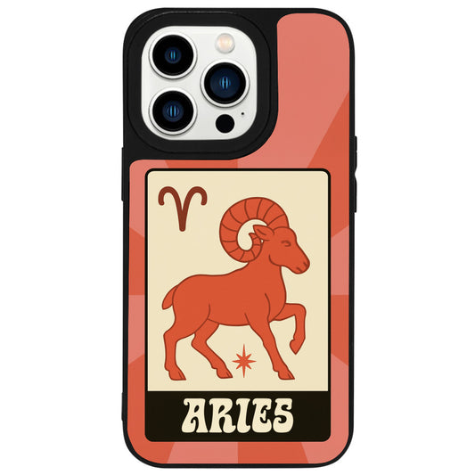 iPhone 16 Pro Max Koç Burcu Sun Light Stars Telefon Kılıfı - Popsoketsiz