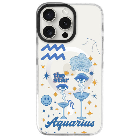 iPhone 16 Pro Max Kova Burcu The Emperor Telefon Kılıfı - Beyaz