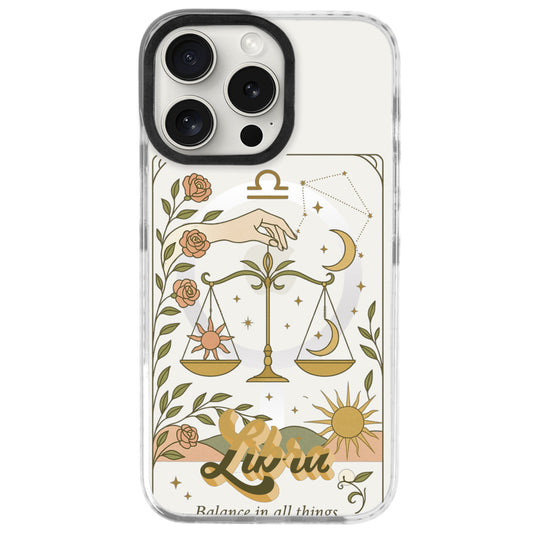 iPhone 16 Pro Max Terazi Burcu Way of Aries Telefon Kılıfı - Beyaz