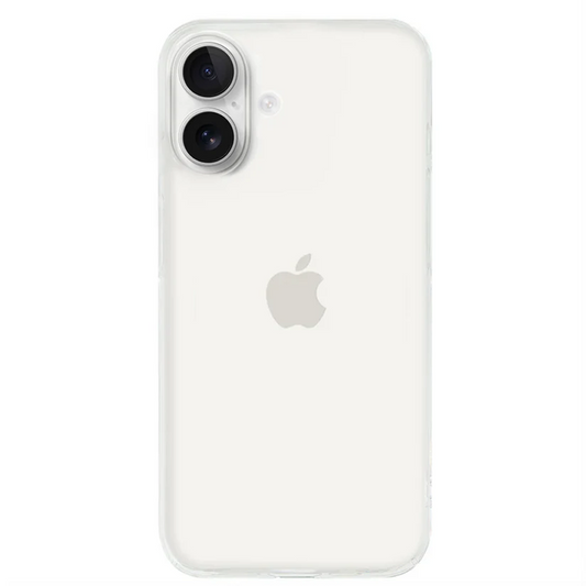 iPhone 16 İnce Mika Şeffaf Premium Telefon Kılıfı