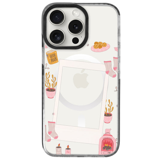 iPhone 16 Pro Max Good Book Polaroid Telefon Kılıfı