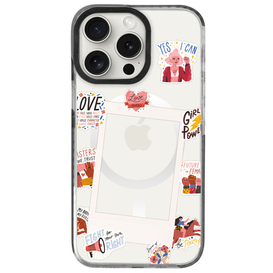 iPhone 16 Pro Max Sisters Trust Polaroid Telefon Kılıfı