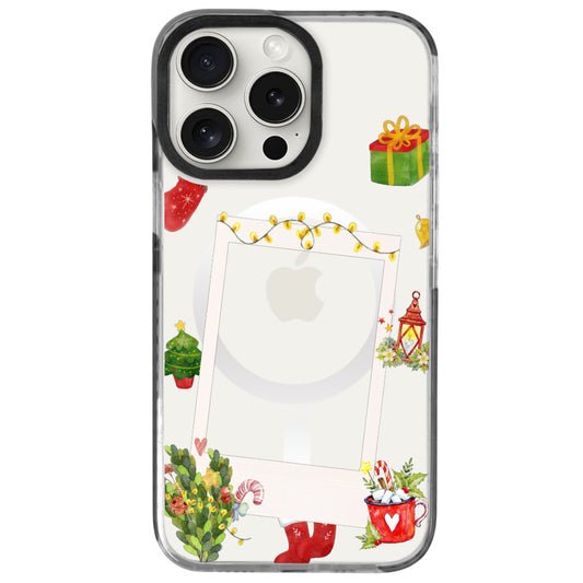 iPhone 16 Pro Max Noel Polaroid Telefon Kılıfı