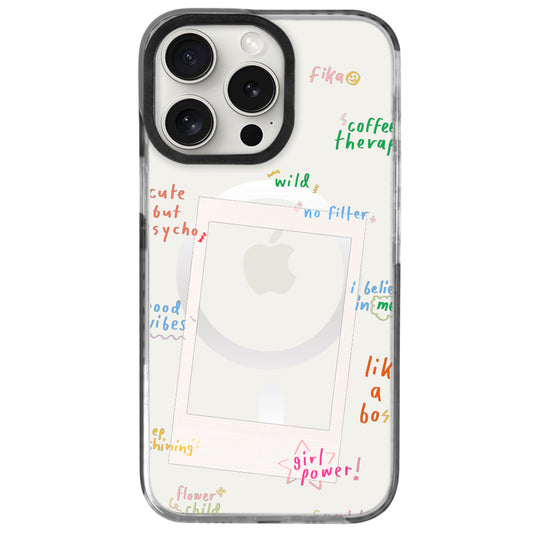 iPhone 16 Pro Max Therapy Polaroid Telefon Kılıfı
