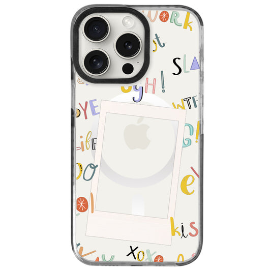 iPhone 16 Pro Max Work Polaroid Telefon Kılıfı