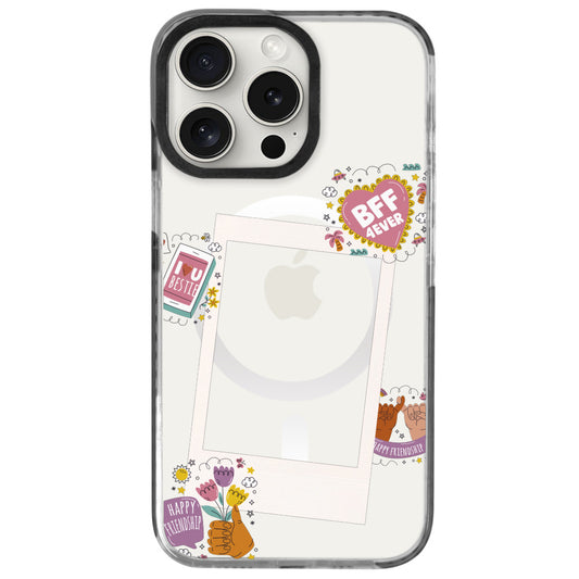 iPhone 16 Pro Max Bff Ever Polaroid Telefon Kılıfı