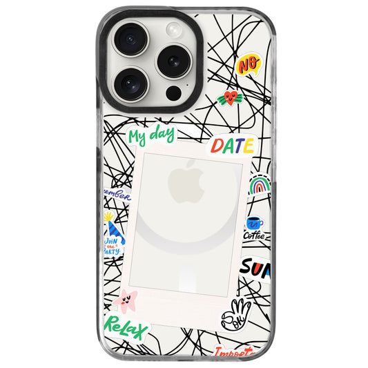 iPhone 16 Pro Max Relax Polaroid Telefon Kılıfı