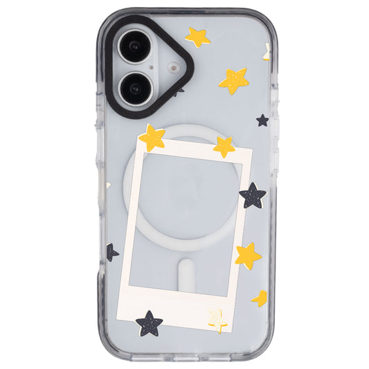 iPhone 16 Stars Image Polaroid Telefon Kılıfı