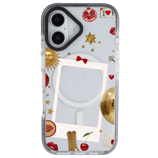 iPhone 16 Love You Polaroid Telefon Kılıfı