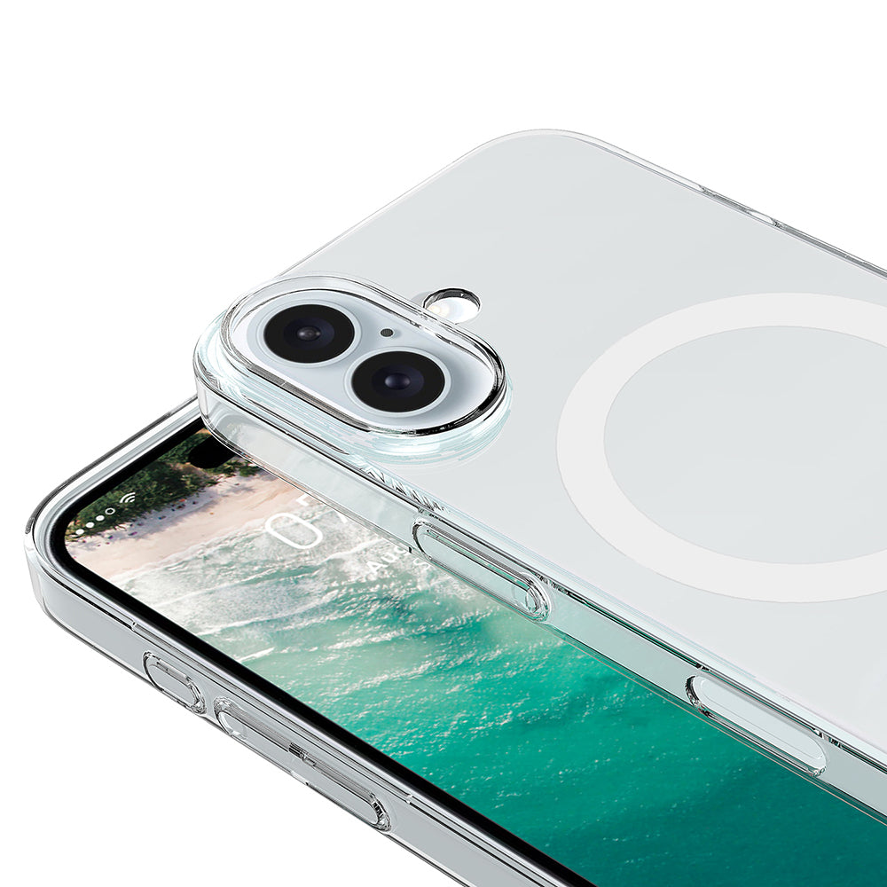 iPhone 17 Ultra Thin Magsafe Şeffaf Telefon Kılıfı
