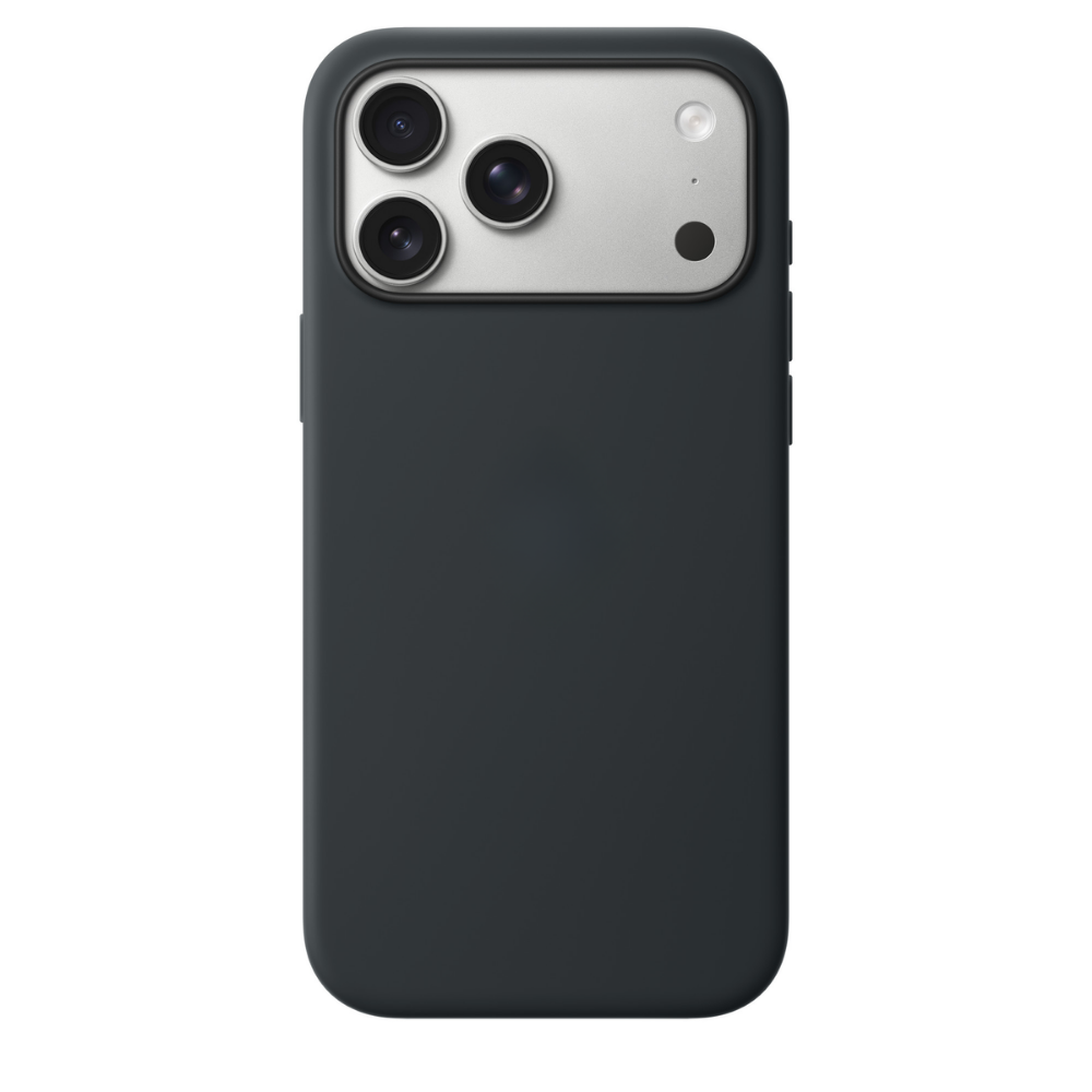 iPhone 17 Pro Max Gizli Magsafeli Vegan Deri Telefon Kılıfı - Siyah