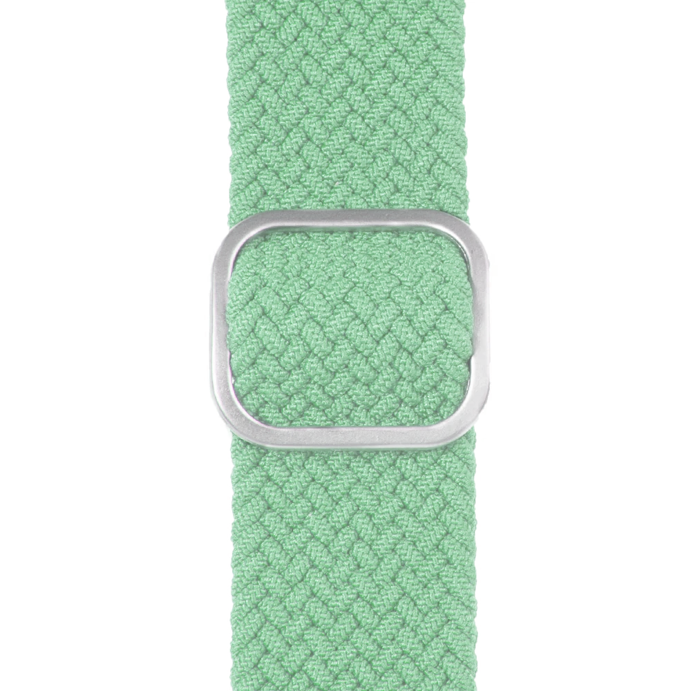 Apple Watch Örgülü Strap Braided Green Saat Kordonu