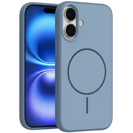 iPhone 17 Neva Magsafe Telefon Kılıfı Mavi