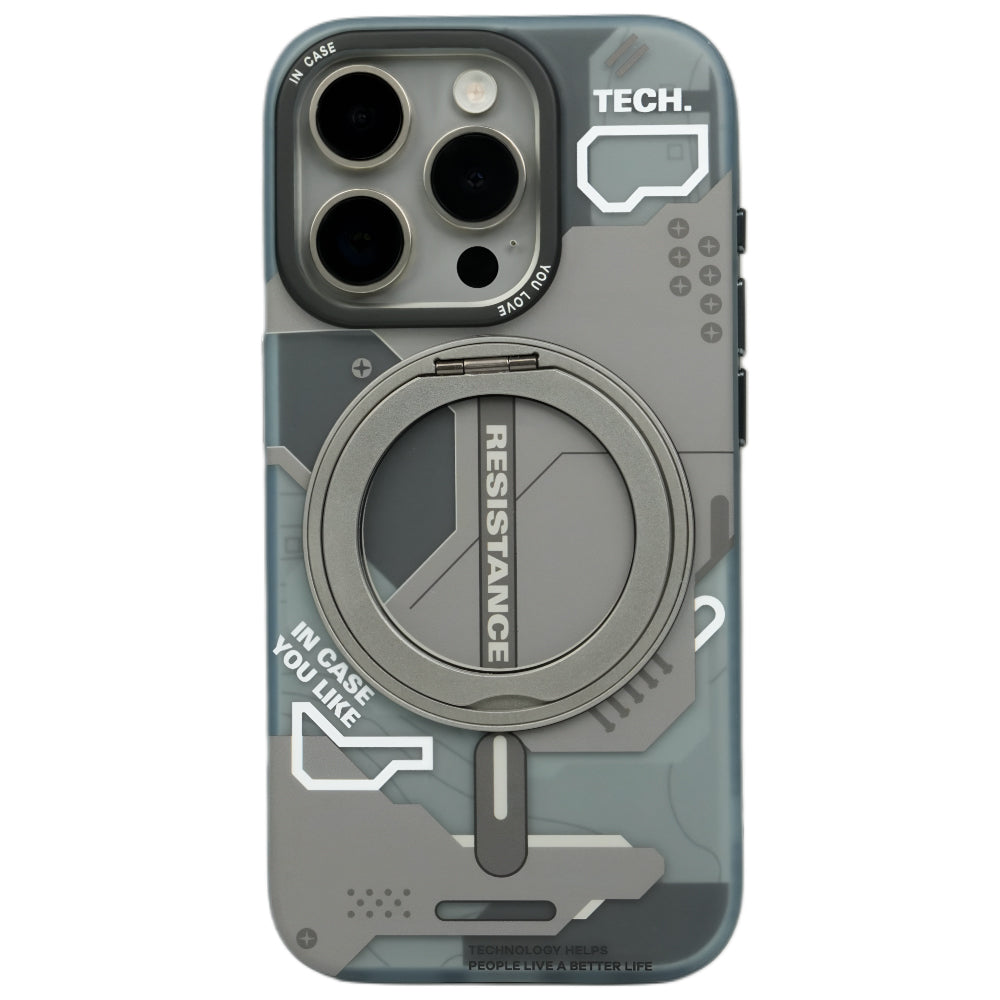 iPhone 15 Pro Max Resistance Standlı Magsafe Koyu Haki