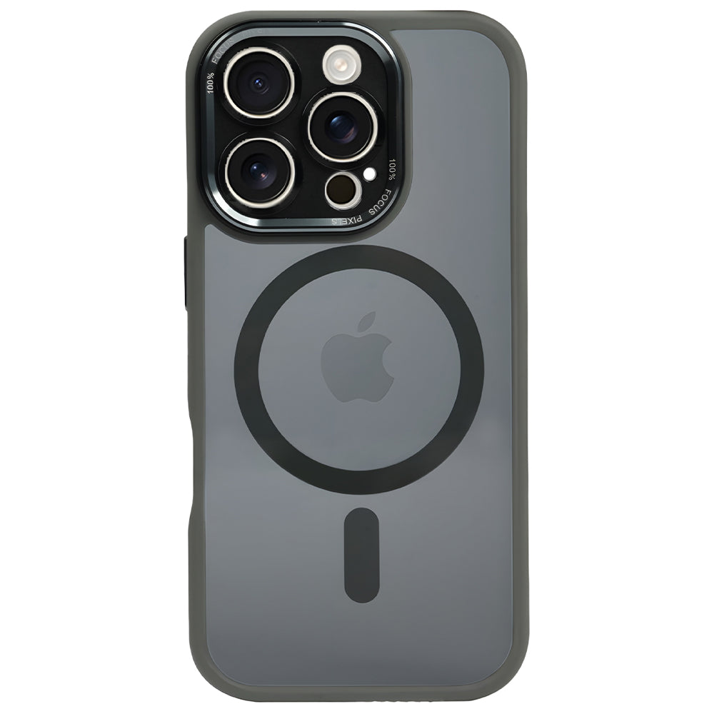 Apple iPhone 15 Plus Kamera Korumalı Focus Siyah Magsafe