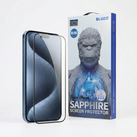 Mekanizmalı ve %99.99 Saflıklı A+++ Safir Ekran Koruyucu