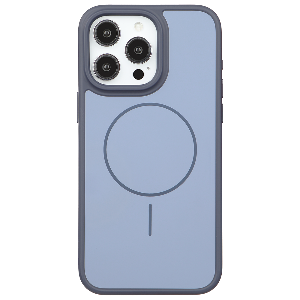 iPhone 15 Pro Max Neva Magsafe Telefon Kılıfı Mavi