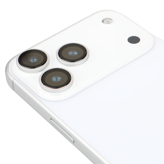 iPhone 17 Pro Max Kamera Koruyucu Ring Silver