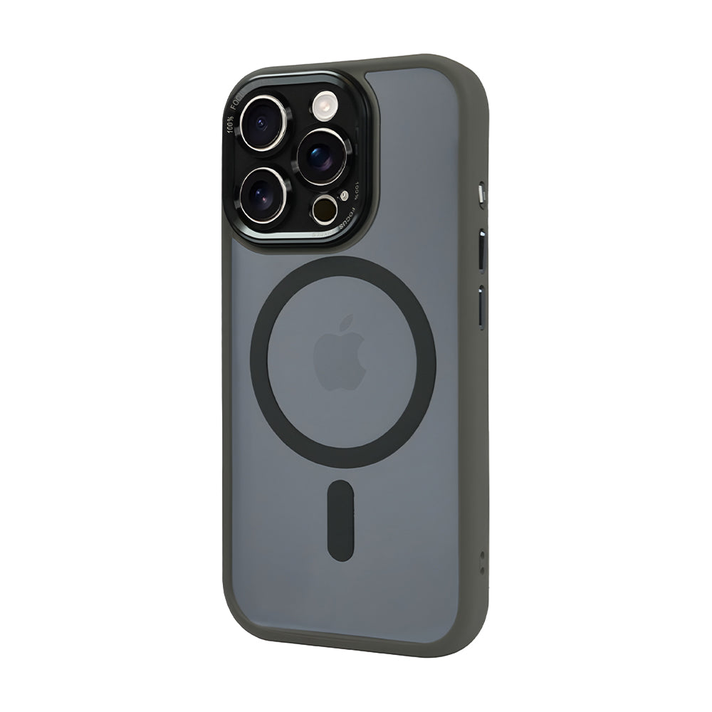 Apple iPhone 15 Plus Kamera Korumalı Focus Siyah Magsafe