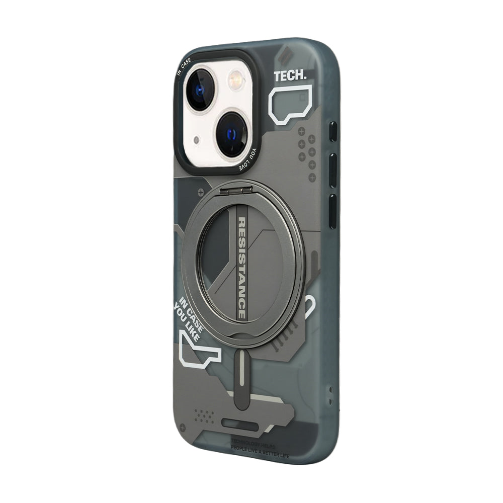 iPhone 15 Resistance Standlı Magsafe Koyu Haki