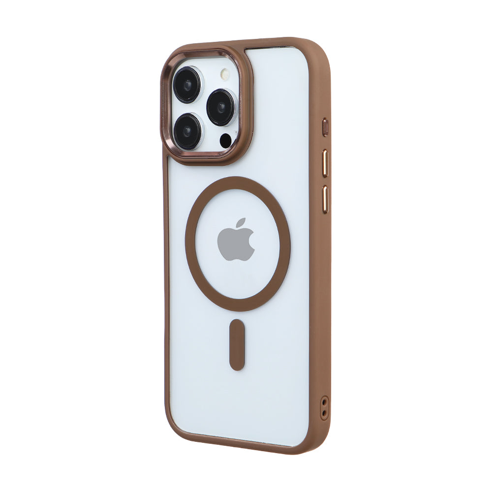 Apple iPhone 16 Pro Max Lux Magsafe Kahve