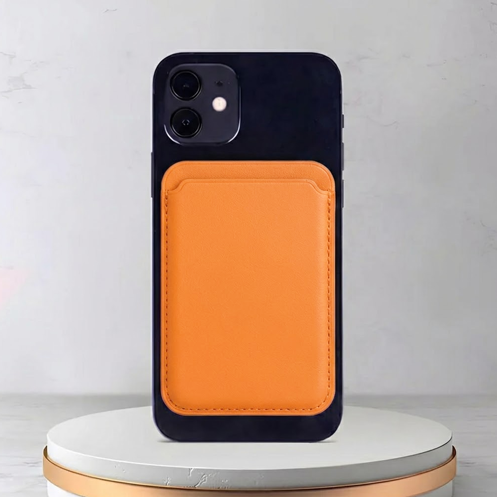 Apple iPhone Cardsafe Kartlık Turuncu