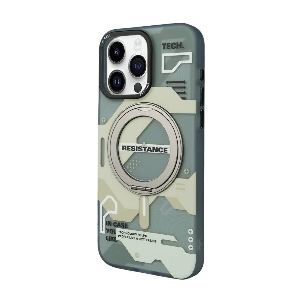 iPhone 15 Pro Max Resistance Standlı Magsafe Açık Haki