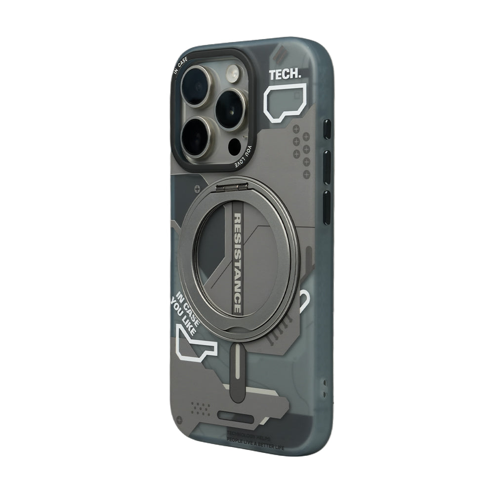 iPhone 15 Pro Max Resistance Standlı Magsafe Koyu Haki