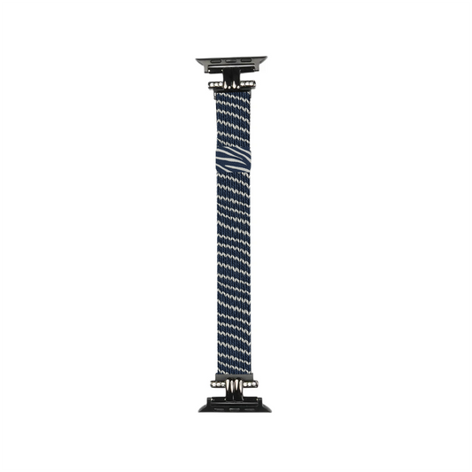Apple Watch Taşlı Kadın Kordonu Stainless Steel Zebra