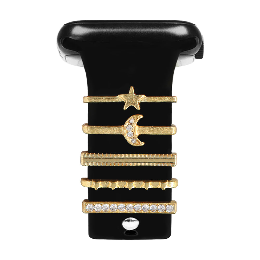 Apple Watch Charm Star Moon Kordon Aksesuarı