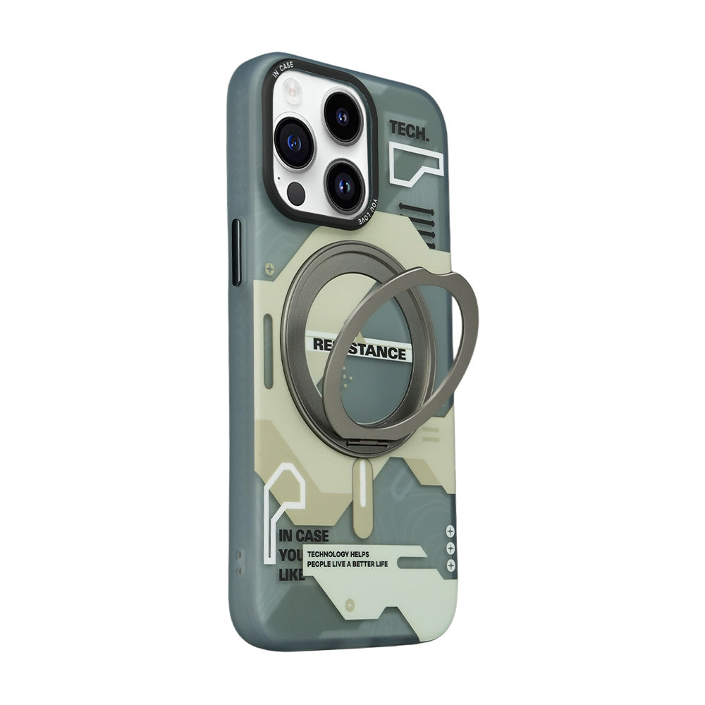 iPhone 15 Pro Max Resistance Standlı Magsafe Açık Haki