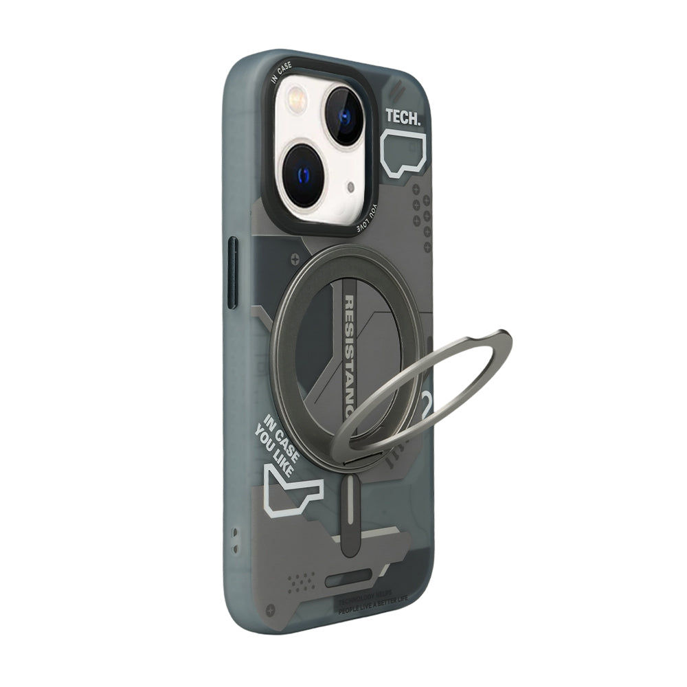 iPhone 15 Resistance Standlı Magsafe Koyu Haki