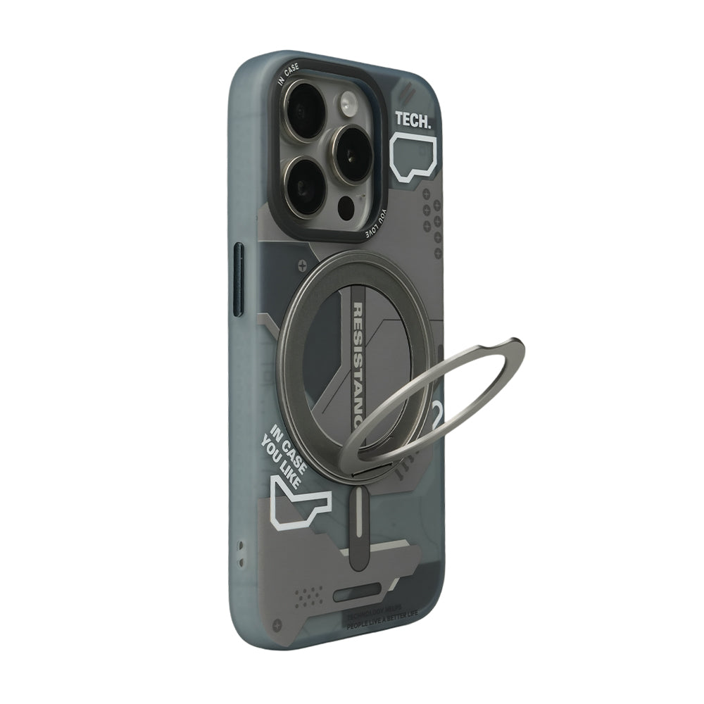 iPhone 15 Pro Max Resistance Standlı Magsafe Koyu Haki