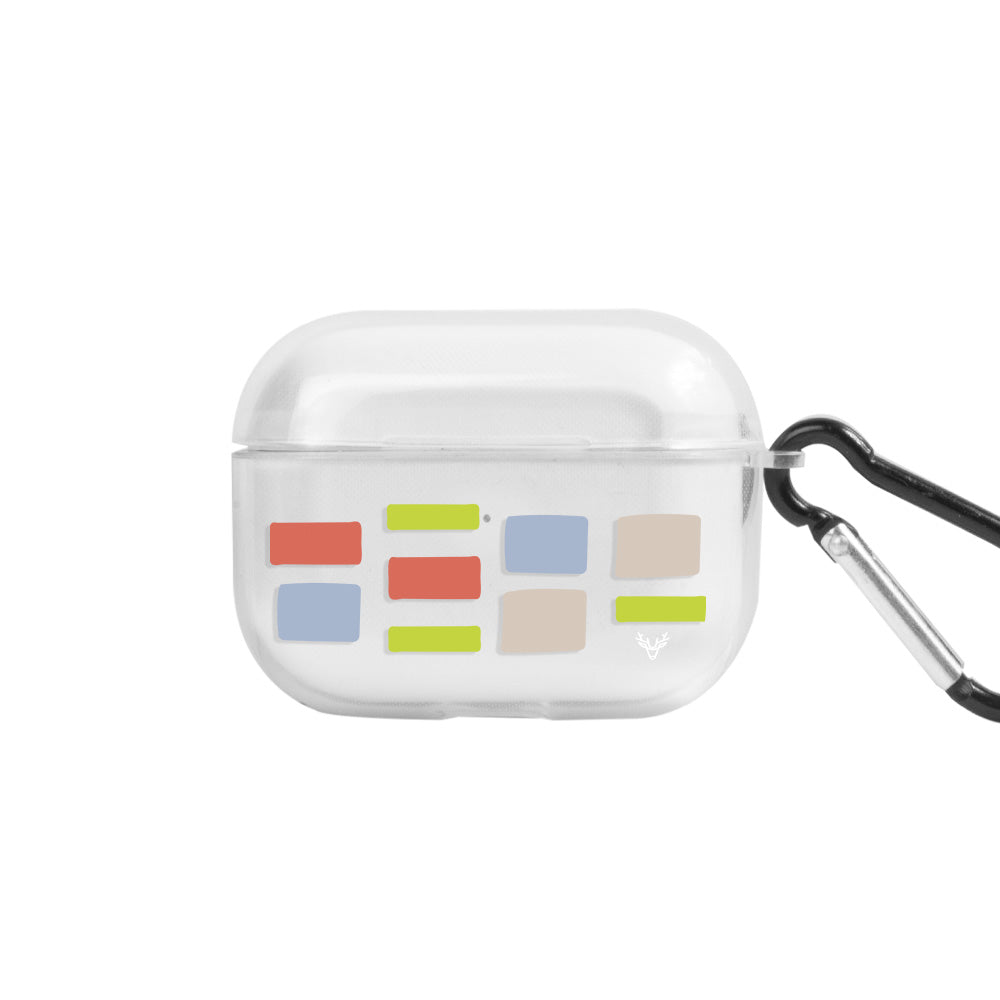 Apple AirPods Pro 3 Shapes Şeffaf Kılıfı