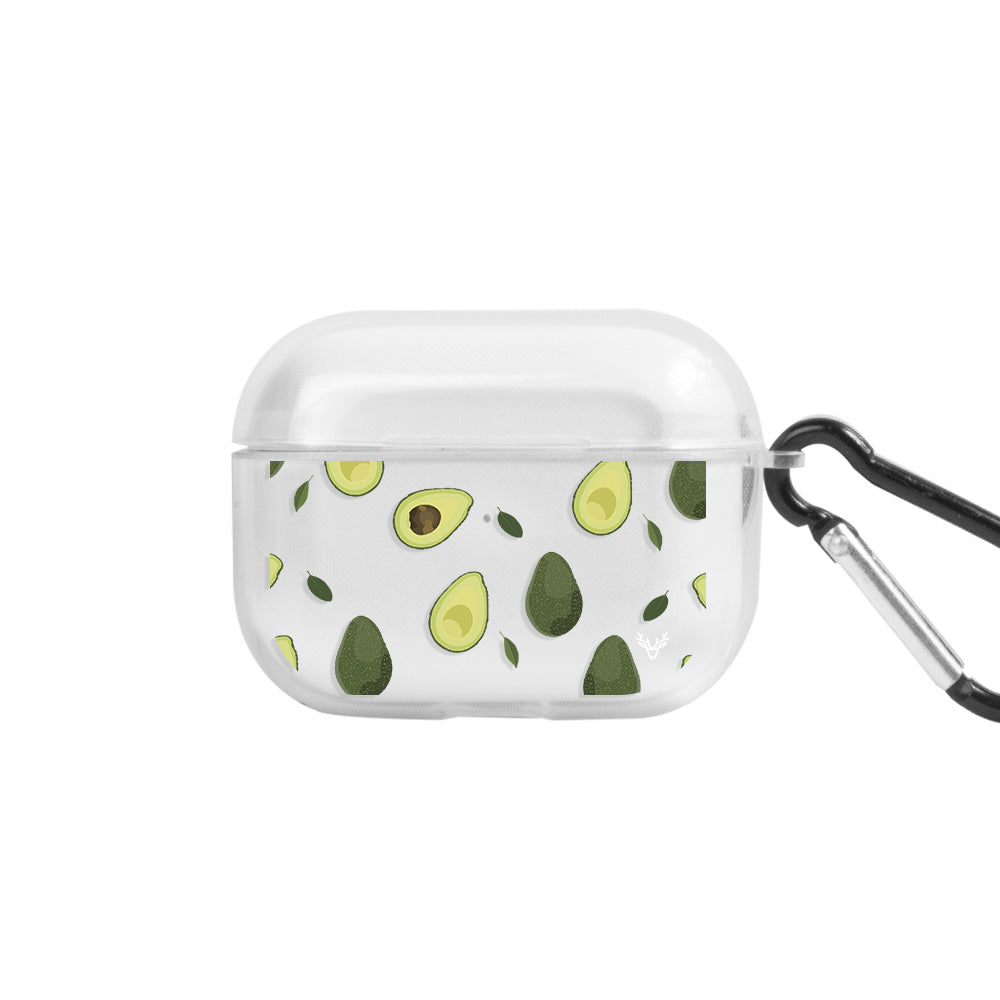 Apple AirPods Pro 3 Avokado Şeffaf Kılıfı