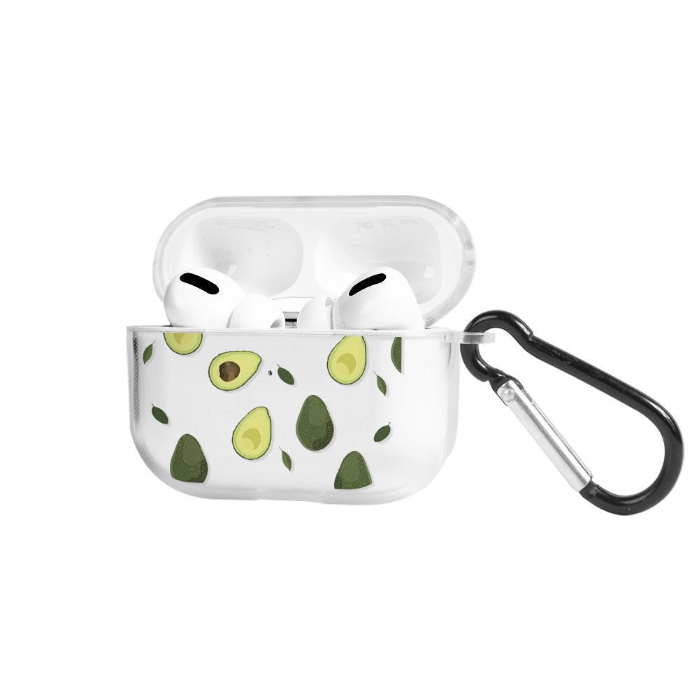 Apple AirPods Pro 3 Avokado Şeffaf Kılıfı