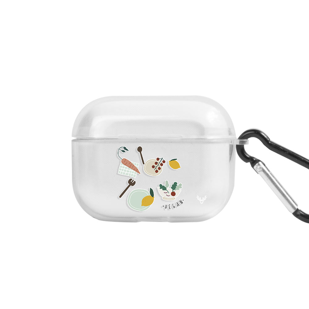 Apple AirPods Pro 3 Vegan Şeffaf Kılıfı