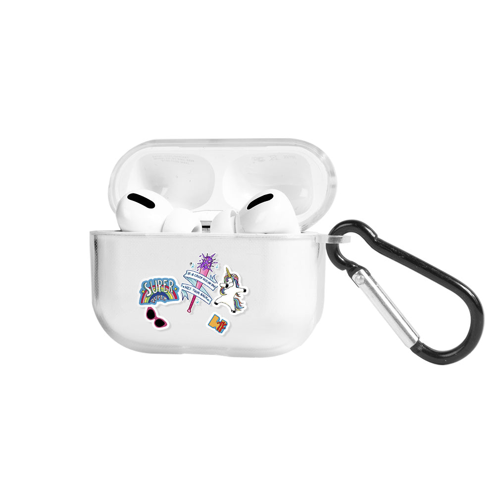 Apple AirPods Pro 3 Unicorn Şeffaf Kılıfı