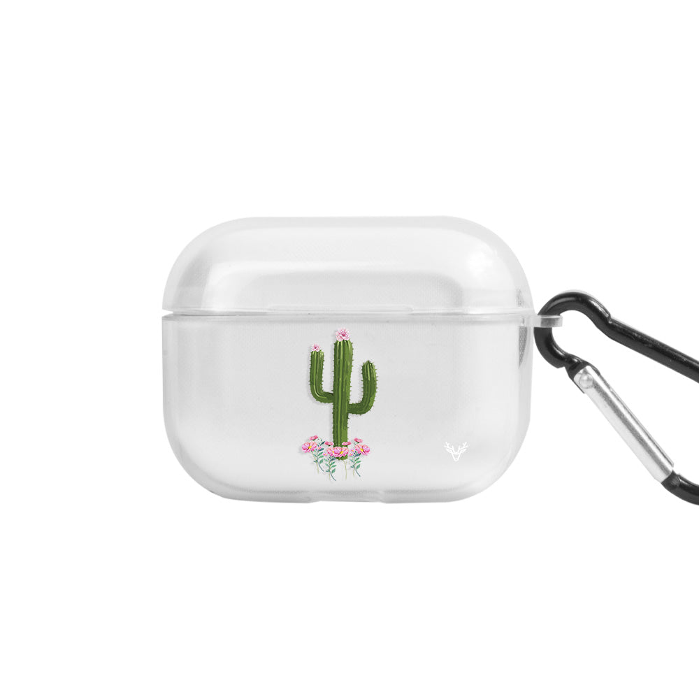Apple AirPods Pro 3 Kaktüs Şeffaf Kılıfı