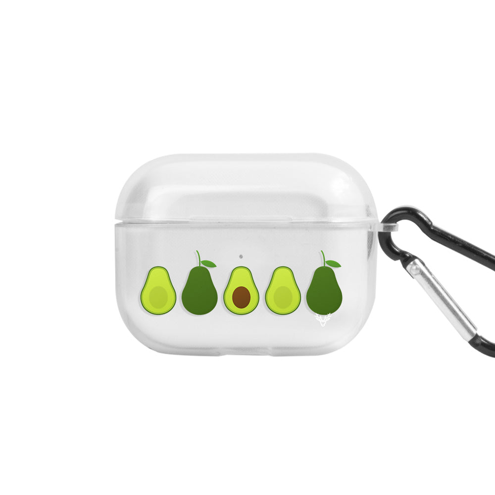 Apple AirPods Pro 3 Avocado Şeffaf Kılıfı
