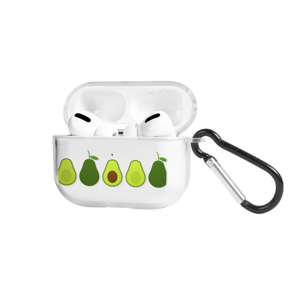 Apple AirPods Pro 3 Avocado Şeffaf Kılıfı