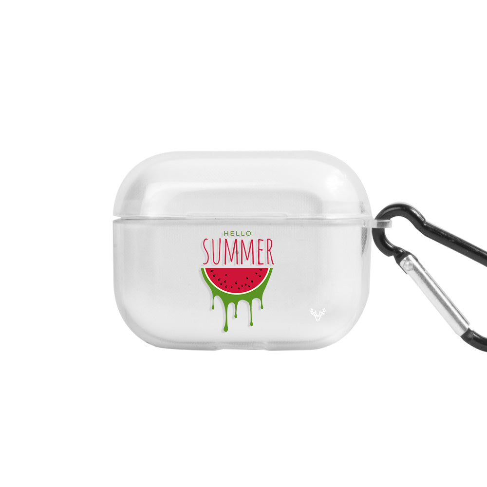 Apple AirPods Pro 3 Hello Summer Şeffaf Kılıfı