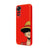 Xiaomi Redmi Note 11 Monkey D Luffy Telefon Kılıfı - Renkli Silikon - Kırmızı