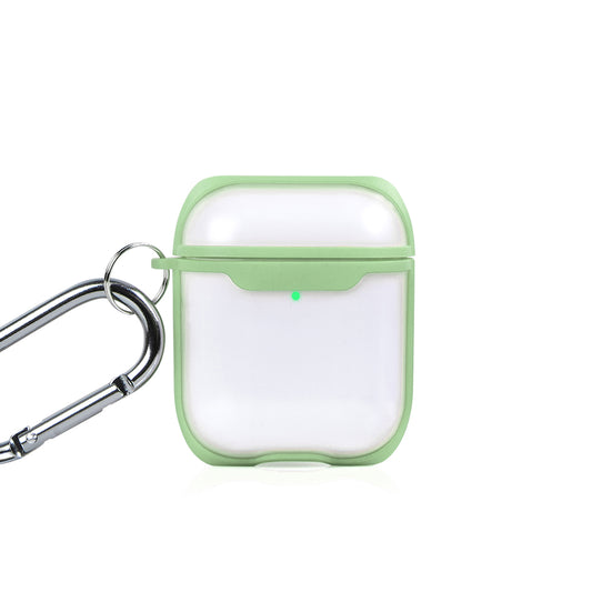 Apple AirPods Green Line Transparent Kılıfı