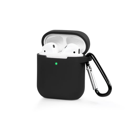 Apple AirPods Basic Black Silikon Kılıfı