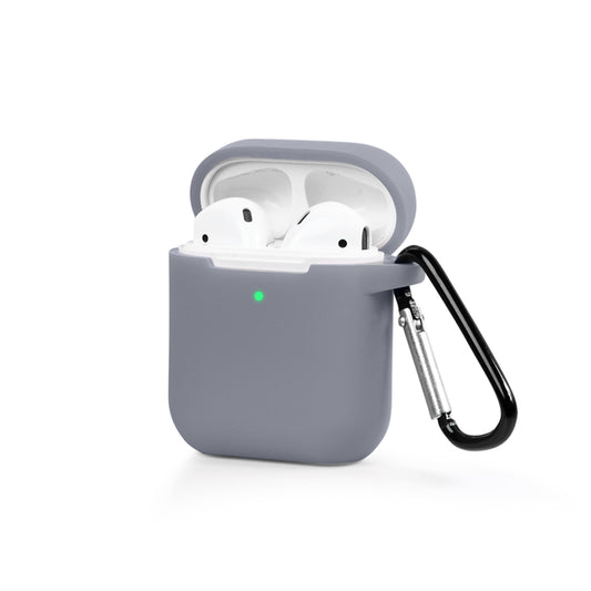 Apple AirPods Basic Gray Silikon Kılıfı