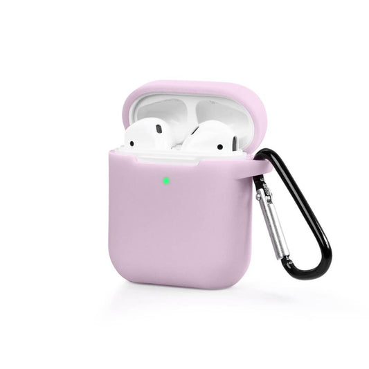 Apple AirPods Basic Lila Silikon Kılıfı