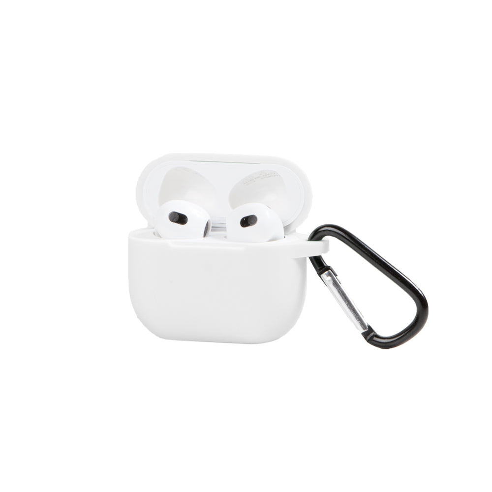Apple AirPods 4 Beyaz Silikon Kılıfı