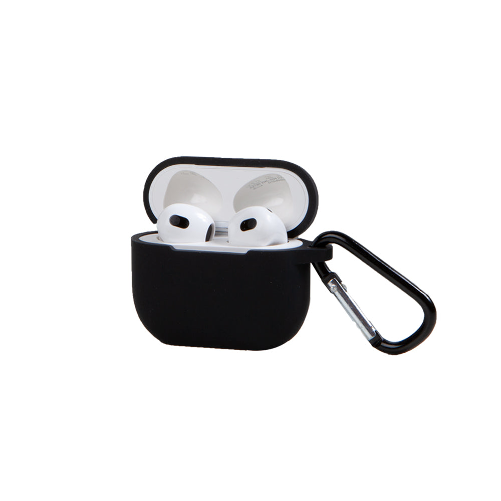 Apple AirPods 3 Siyah Silikon Kılıfı