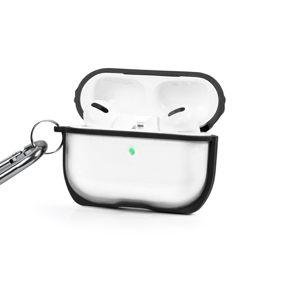 Apple AirPods Pro Black Line Transparent Kılıfı